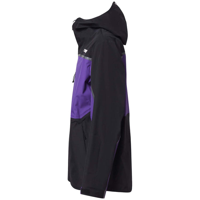 Oakley Evocative Shell Jacket - Men's Blackout/Deep Violet