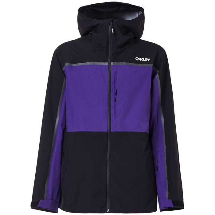Oakley Evocative Shell Jacket - Men's Blackout/Deep Violet