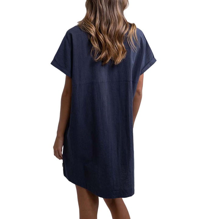 Rhythm Classic Shirt Dress - Women's Worn Navy