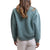 Rhythm Classic Crew Neck Fleece Sweater - Women's Eucalyptus