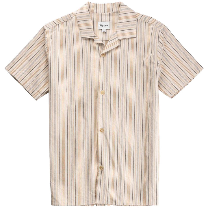 Rhythm Vacation Stripe Shirt - Men's Natural