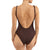Rhythm Wave Break Minimal One-Piece - Women's Chocolate