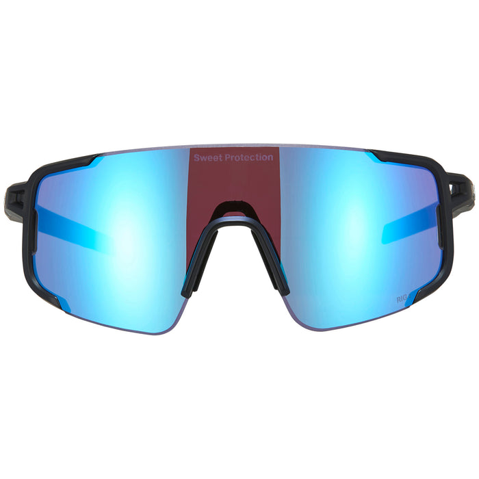 Sweet Protection Ronin RIG Reflect Sunglasses Matte Crystal Black/RIG Aquamarine