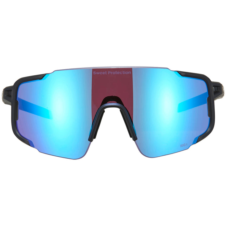 Sweet Protection Ronin Max RIG Reflect Sunglasses Matte Crystal Black/RIG Aquamarine