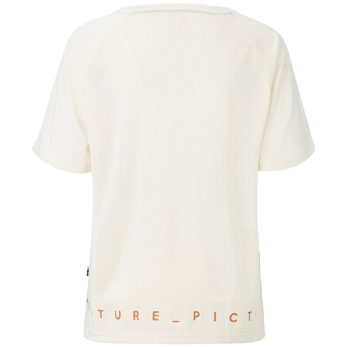 Picture Organic Novita Urban Tech Tee - Women's Smoke White