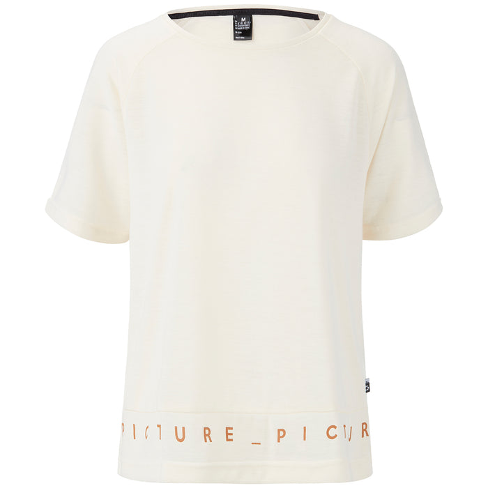 Picture Organic Novita Urban Tech Tee - Women's Smoke White