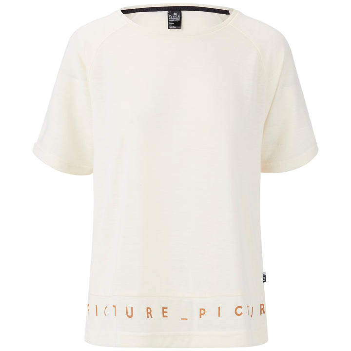 Picture Organic Novita Urban Tech Tee - Women's Smoke White