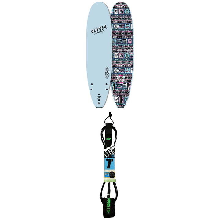 Catch Surf Odysea 7'0" Log x Jamie O'Brien Surfboard + Pro-Lite 7' Free Surf Surfboard Leash