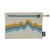 Patagonia Zippered Pouch Ridge Rise Stripe: Bleached Stone