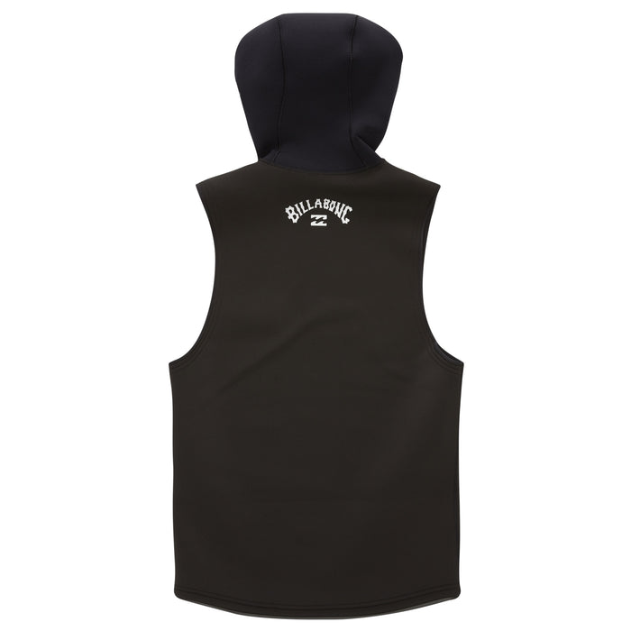 Billabong 2mm Furnace Hooded Wetsuit Vest Black