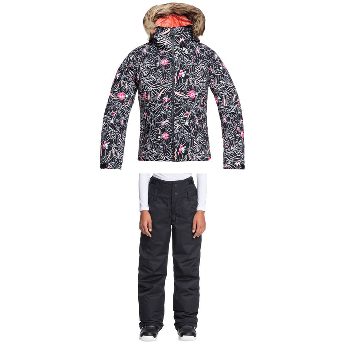 Roxy American Pie Jacket + Diversion Pants - Girls'