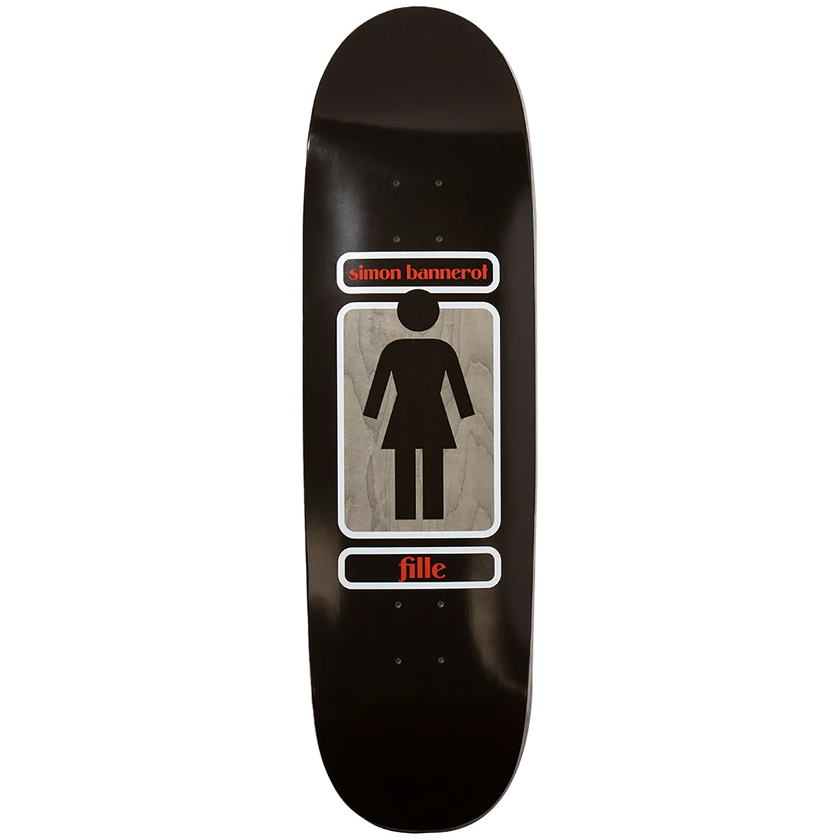 Girl Bannerot 93 Til Loveseat Black 9.0 Skateboard Deck