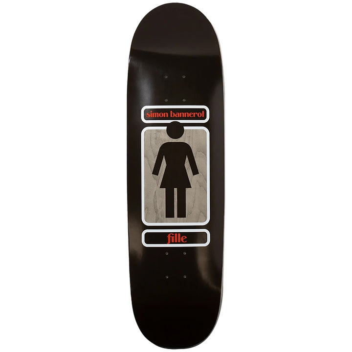 Girl Bannerot 93 Til Loveseat Black 9.0 Skateboard Deck