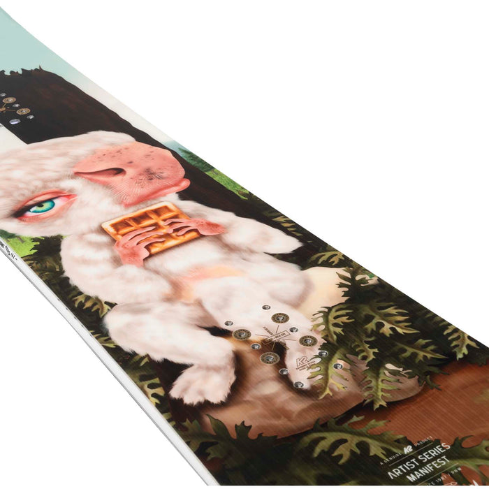 K2 Manifest Whaffles Artist Series Snowboard 2021
