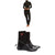 Billabong 5/4 Synergy Chest Zip Hooded Wetsuit + 5mm Furnace Synergy Split Toe Wetsuit Boots - Women's