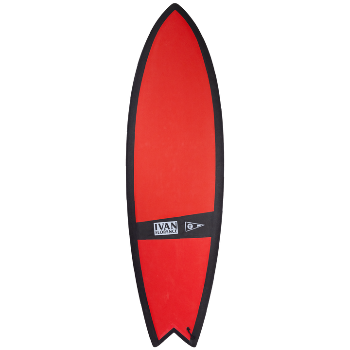JJF by Pyzel Ivan Pro Fish Surfboard Red/Black