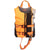 Liquid Force Fury Child CGA Wake Vest - Kids' Black/Orange