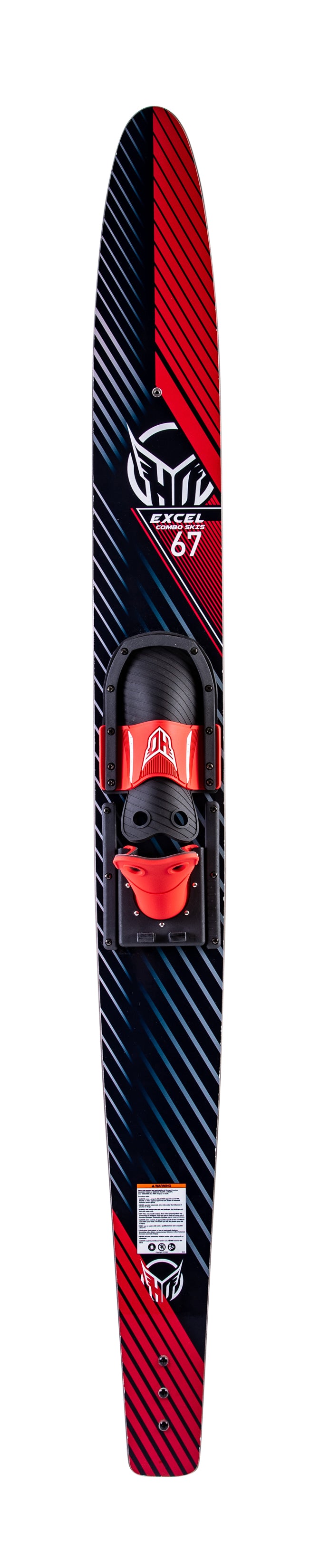 HO Excel Combo Water Skis + Adj. Horseshoe Bindings 2023
