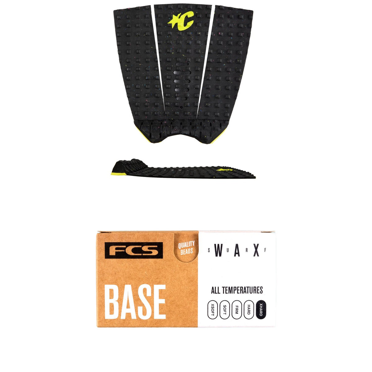 Creatures of Leisure Mick Fanning Lite EcoPure Traction Pad + FCS Surf Base Wax
