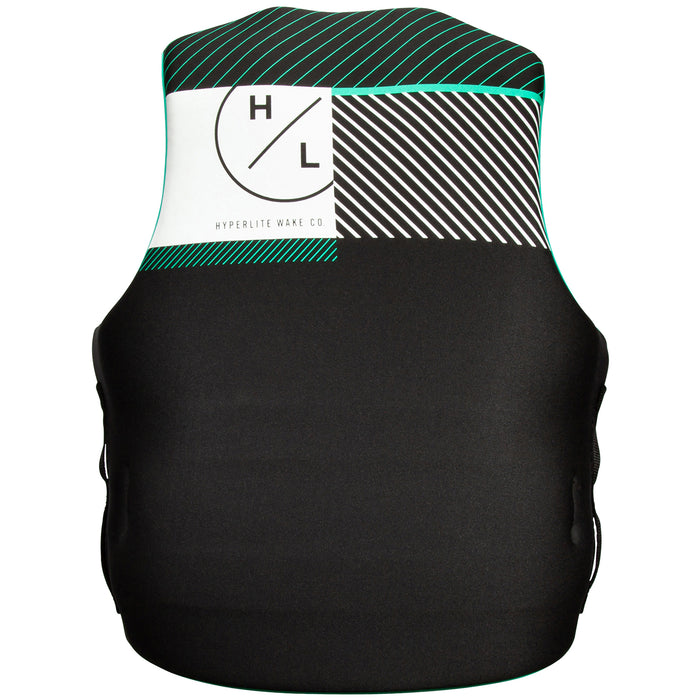 Hyperlite Indy Neo CGA Wake Vest - Women's 2022 Black/Teal