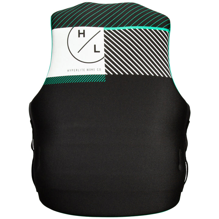 Hyperlite Indy Neo CGA Wake Vest - Women's 2022 Black/Teal