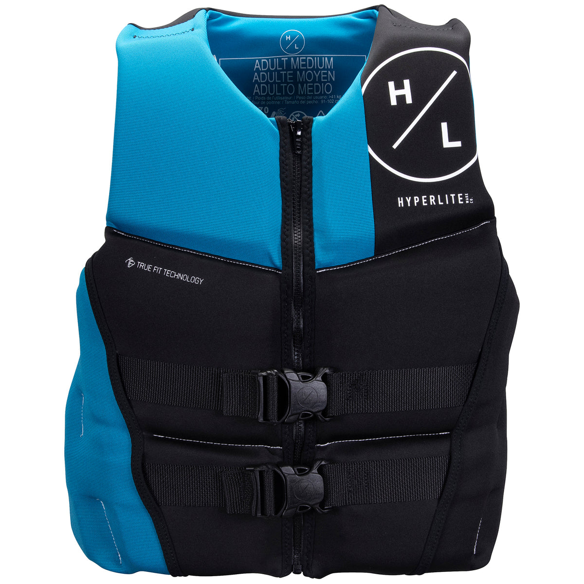Hyperlite Prime CGA Wake Vest Blue/Black