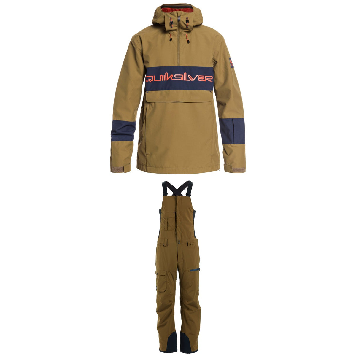 Quiksilver Steeze Jacket + Utility Bibs 2021