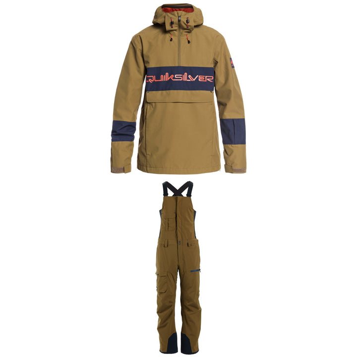 Quiksilver Steeze Jacket + Utility Bibs 2021
