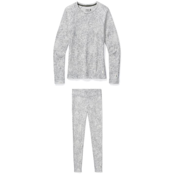 Smartwool Merino 250 Baselayer Pattern Crew + Pattern Bottoms - Women's 2021