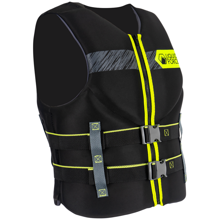 Liquid Force Hinge Classic CGA Wakeboard Vest Black/Green