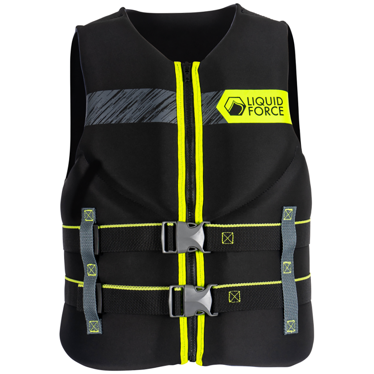 Liquid Force Hinge Classic CGA Wakeboard Vest Black/Green
