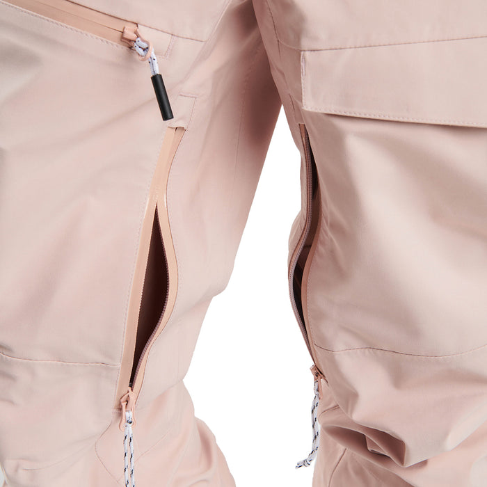 Planks Roamer 3L Shell Bib Pants - Women's Powder Pink
