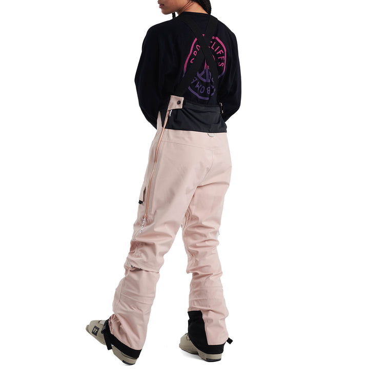 Planks Roamer 3L Shell Bib Pants - Women's Powder Pink