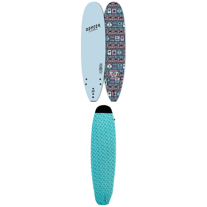 Catch Surf Odysea 7'0" Log x Jamie O'Brien Surfboard + 7ft Board Sock