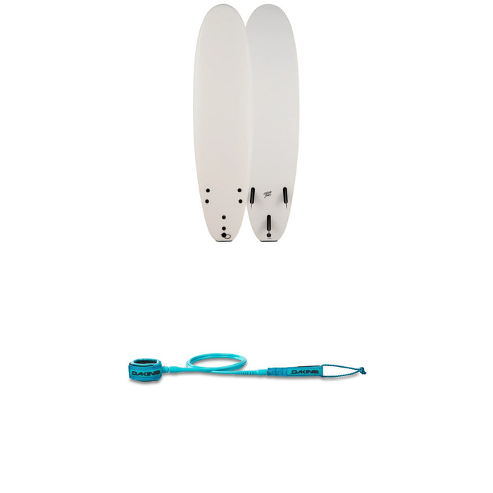 Catch Surf Blank Series 7'0" Log Surfboard + Dakine Kainui Team 7' Leash