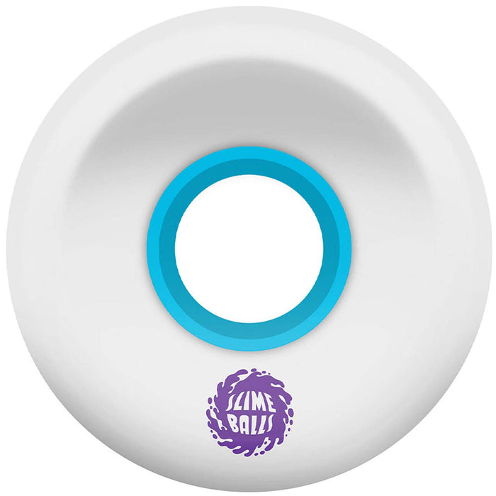 Santa Cruz Slime Balls OG White 78a Skateboard Wheels