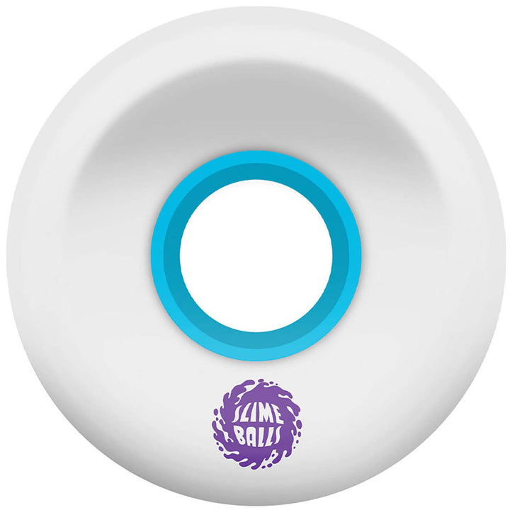 Santa Cruz Slime Balls OG White 78a Skateboard Wheels