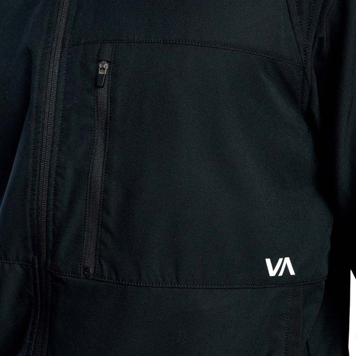 RVCA Yogger Track Jacket II Windbreaker - Men's Black