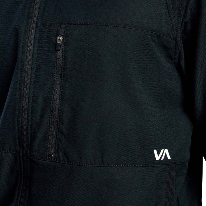 RVCA Yogger Track Jacket II Windbreaker - Men's Black