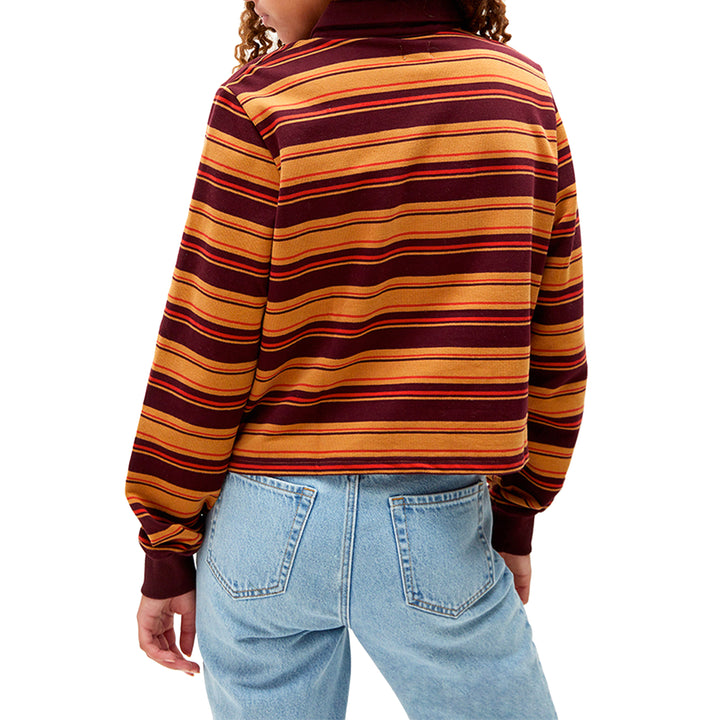 Rhythm Wilder Retro Rugby Top - Women's Vintage Stripe