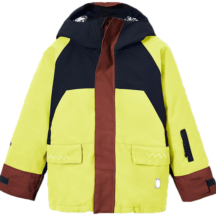 namuk Four Snow Jacket - Kids' Lime/Multicolor