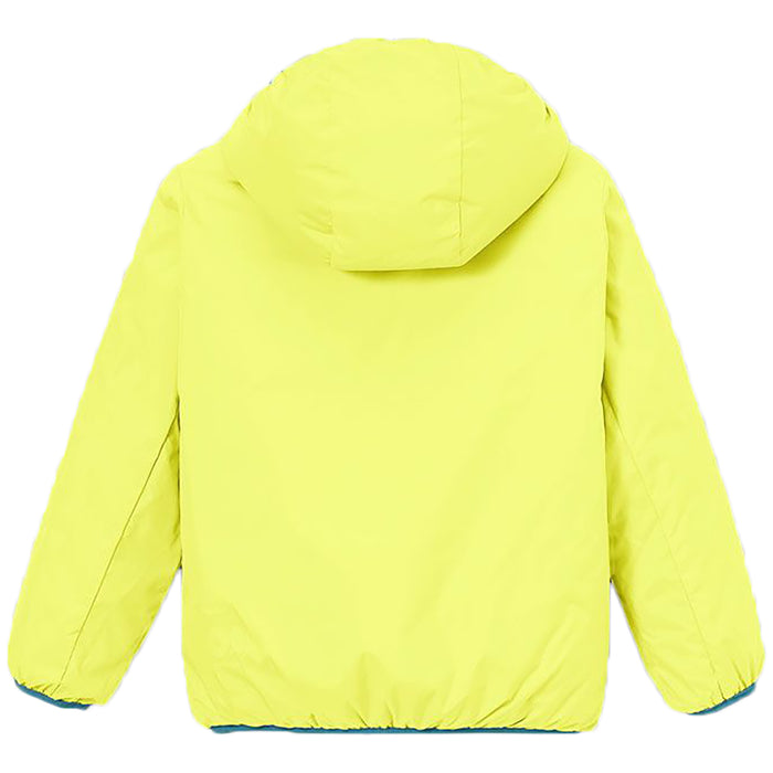namuk Glow Reversible Galaxy PrimaLoft Jacket - Kids' Bluebalu/Lime