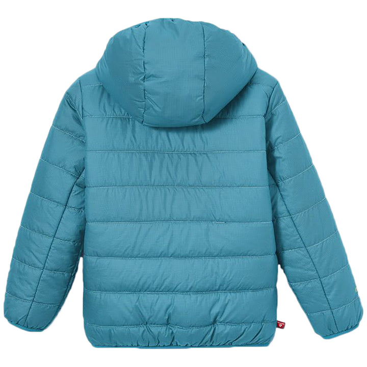 namuk Glow Reversible Galaxy PrimaLoft Jacket - Kids' Bluebalu/Lime