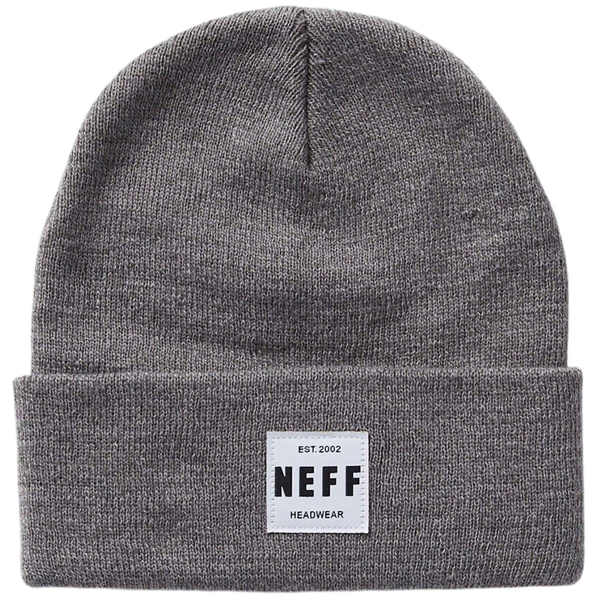 Neff Lawrence Heather Beanie Charcoal Heather