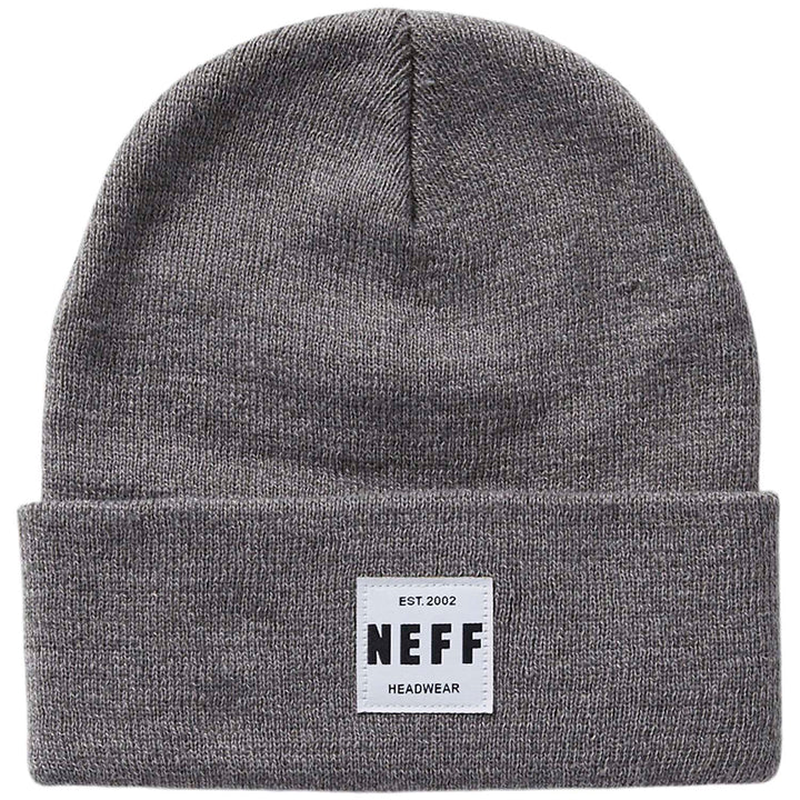Neff Lawrence Heather Beanie Charcoal Heather