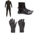 Billabong 4/3 Absolute Chest Zip GBS Wetsuit + 3mm Absolute Split Toe Wetsuit Boots + 2mm Absolute 5 Finger Wetsuit Gloves
