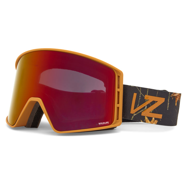 Von Zipper MACH Goggles Mossy Oak / Wl Black Fire Chrome + Yellow