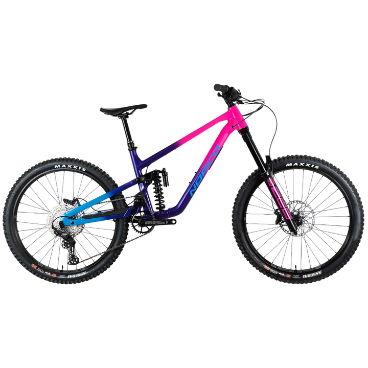 Norco Shore A2 Complete Mountain Bike 2023 Purple Pink/Blue