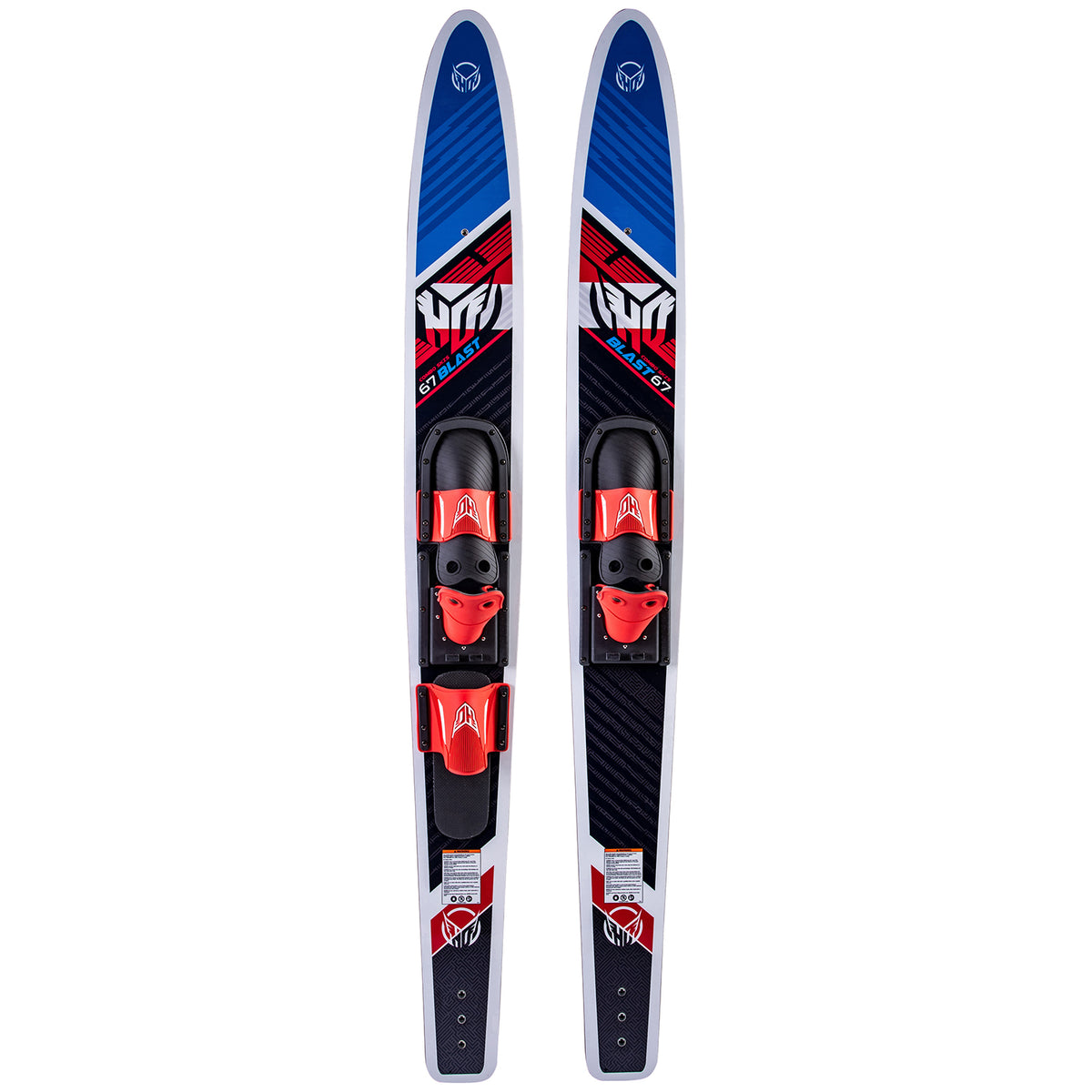 HO Blast Combo Water Skis + Adj. Horseshoe Bindings 2023