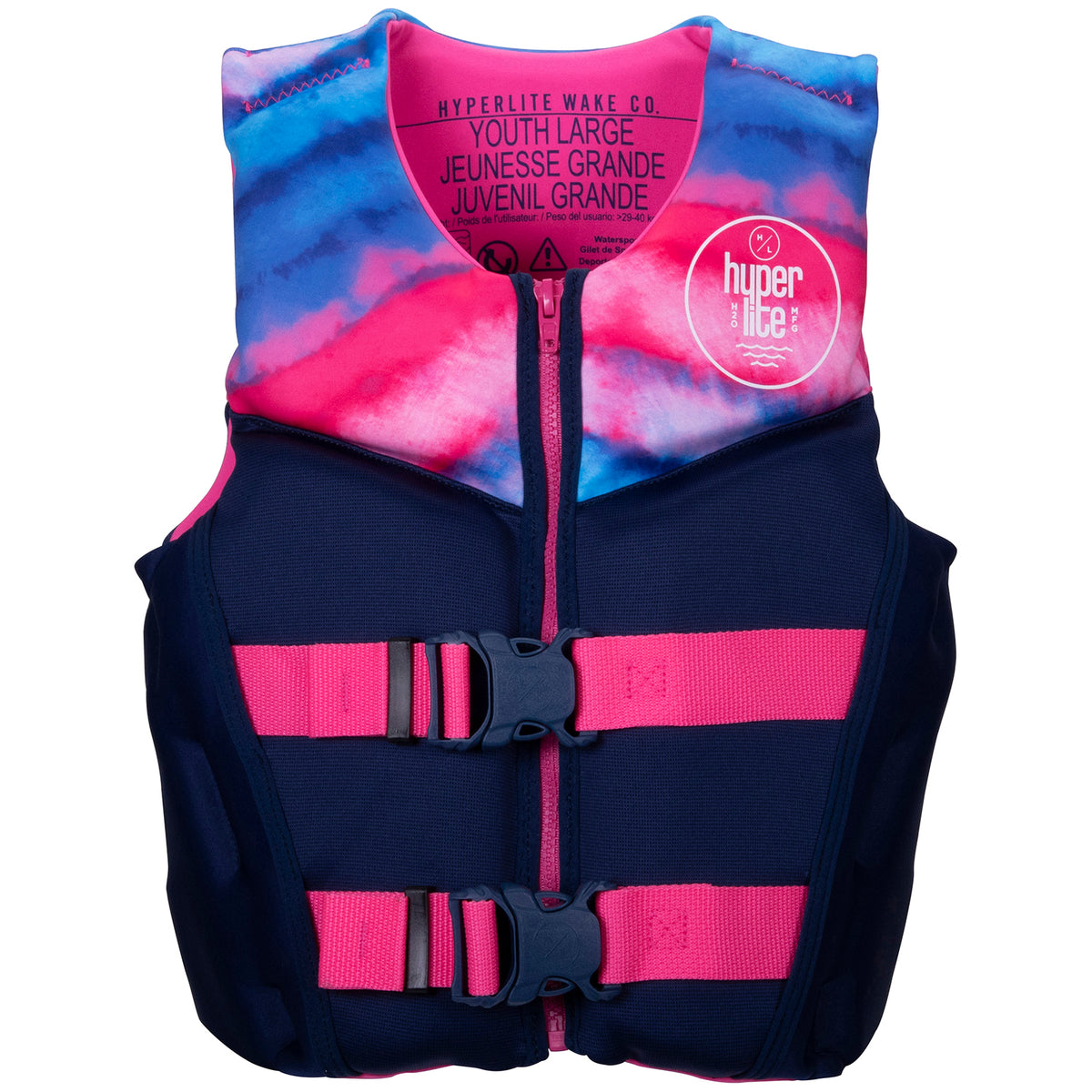 Hyperlite Youth Indy CGA Wake Vest - Girls' 2023